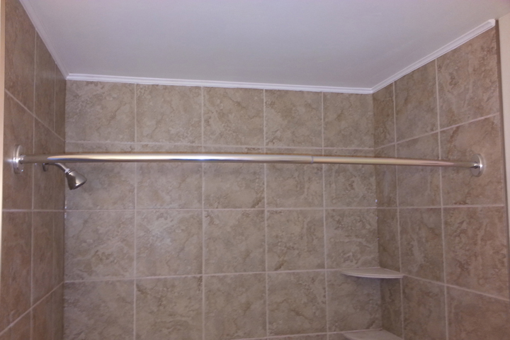 Bath enclosure done!